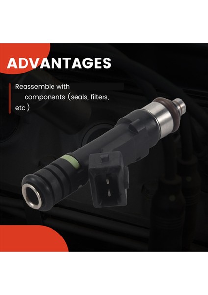 Opel Vauxhall Antara 2.4 Chevrolet Captiva 2.4l 2008-2010 Için 4 Adet Yakıt Enjektörü Memesi 0280158099 (Yurt Dışından) modelleri