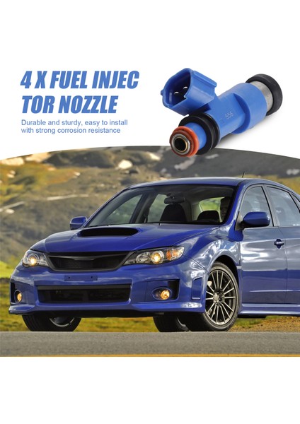 Subaru Wrx Stı Impreza Legacy 2.5l Için 4 Adet 16611-AA720 565CC Yeni Yakıt Enjektör Memesi (Yurt Dışından) fırsatları