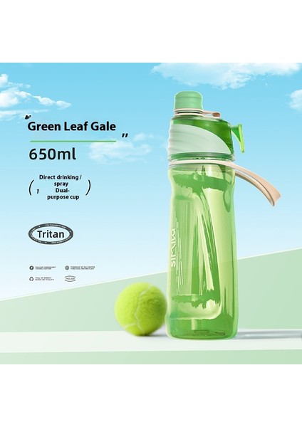 Spor Sprey Kupa Büyük Kapasiteli Öğrenci Düşürmez Kullanışlı Plastik Bardaklar (Yurt Dışından)