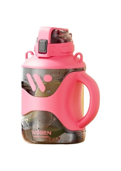 Büyük Kapasiteli Su Dağı Fitness Spor Su Şişesi (Yurt Dışından)