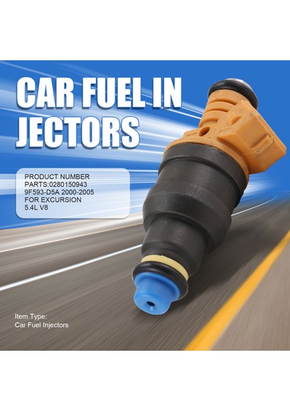 Ford F150 F250 F350 E150 E250 E350 4.6l 5.0l 5.4l 5.8l Yakıt Enjeksiyon Memesi Için 0280150943 9F593-D5A Araç Yakıt Enjektörleri (Yurt Dışından) fırsatları