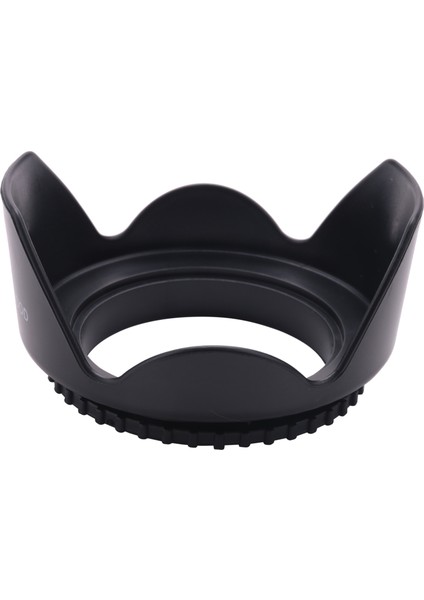 Dc-Sn Hood 58MM Vida Montajlı Çiçek Taçlı Lens Başlığı Yaprak Şekli Canon Nikon Tamron Sigma Sony 58MM Lens Siyah (Yurt Dışından) modelleri