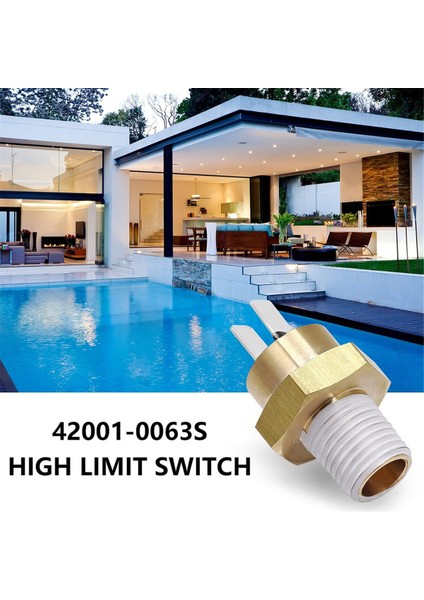 Pentair Için 42002-0024S Baca Sensörü, 42001-0063S Yüksek Limit Anahtarı ve 42001-0053S Isıtıcı Termistörü Spa Isıtıcıları (Yurt Dışından) indirimleri