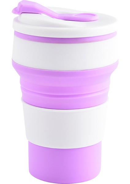 Silikon Katlanır Kullanışlı Kupa Açık Seyahat Kupa (Yurt Dışından)