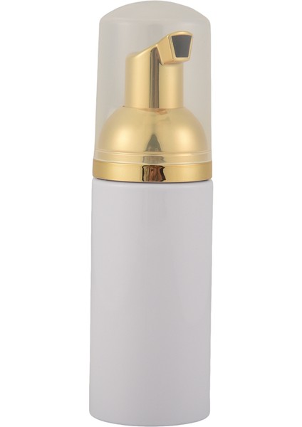 50ML/1.7OZ Altın Pompalı Köpük Şişe, 6 Adet, Sabun, Şampuan, Altın+Beyaz Için Boş Seyahat Köpüren Dağıtıcılar (Yurt Dışından)