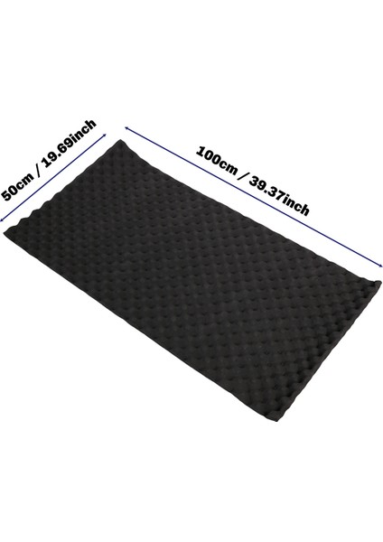 100X50 cm Araba Ses Yalıtım Matı Ses Yalıtımı Gürültü Izolasyonu Akustik Sönümleme Köpüğü Subwoofer Matı Otomobil Aksesuarları (Yurt Dışından) fırsatları