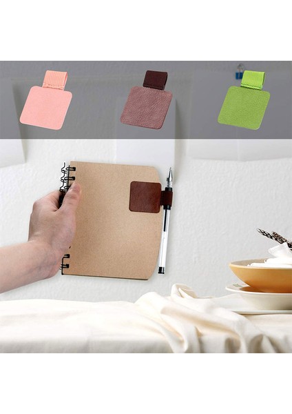 12'li Paket Kalem Askısı, Defterler, Günlükler ve Takvimler Için Kendinden Yapışkanlı Kalem Askısı, Kalem Lastiği Askısı (Renkli Fotoğraf) (Yurt Dışından) indirimleri