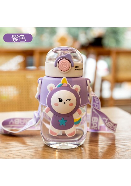 Çocuk Pipetli Plastik Dak Büyük Kapasiteli Su Dağı (Yurt Dışından)