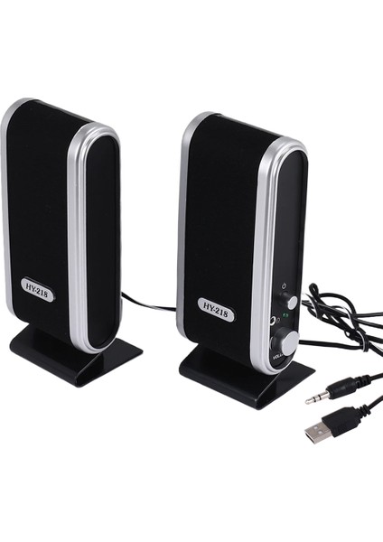 Yeni 120W USB Güç Masaüstü Bilgisayar Dizüstü Bilgisayar Ses Hoparlörü 3,5 mm Kulaklık Girişi (Yurt Dışından)