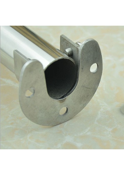 Paslanmaz Çelik Dolap Braketi, U Şeklinde Açık Soket Braketi, Duş Perdesi Çubuğu Ucu Destek Manşonu Flanşı (Yurt Dışından) fırsatları