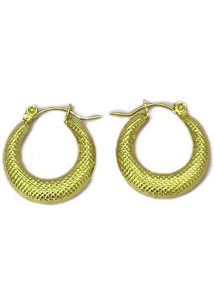 07 Fransız Vintage Paslanmaz Çelik Kadın Küpe Modeli (Yurt Dışından)