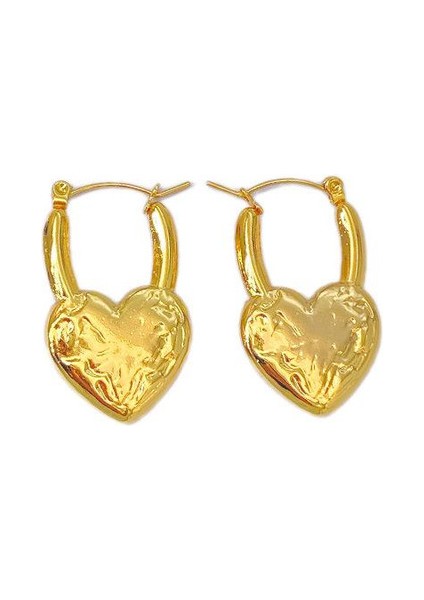 59 Fransız Vintage Paslanmaz Çelik Kadın Küpe Modeli (Yurt Dışından)