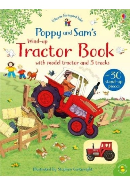 Wind Up Tractor Book - Stephen Cartwright