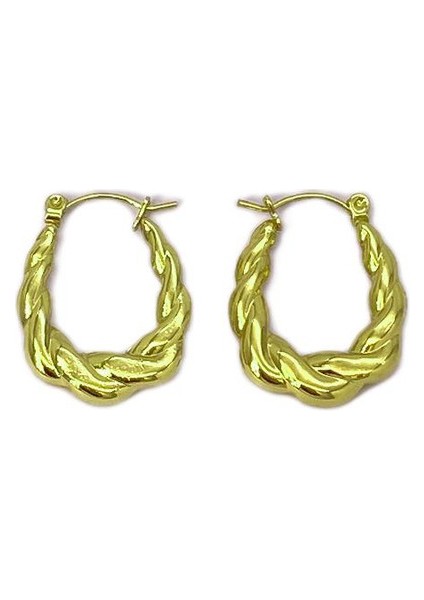 32 Fransız Vintage Paslanmaz Çelik Kadın Küpe Modeli (Yurt Dışından)