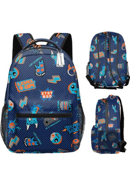 Roblox Desenli Öğrenci Sırt Çantası (Yurt Dışından)