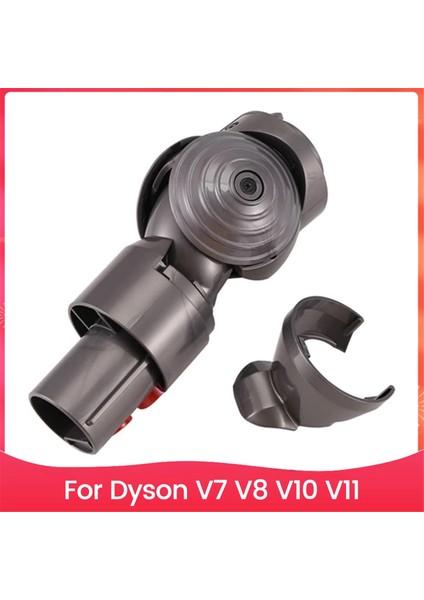 Dyson V7 V8 V10 V11 Elektrikli Süpürge Için Doğrudan Tahrikli Emiş Başlığı Bağlantı Konnektörü Adaptör Seti, Bilyalı Tekerlekler Yan Kapak (Yurt Dışından)