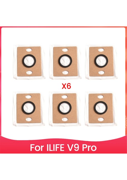 Ilıfe V9 Pro Kendiliğinden Boşalan Robot Süpürge Toz Torbaları Aksesuarları Için Yedek Toz Torbaları (Yurt Dışından)