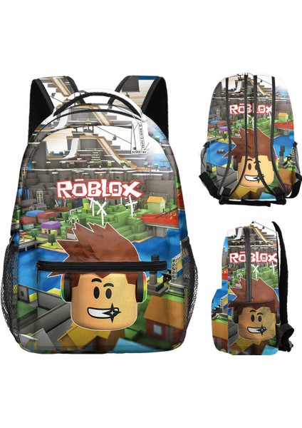 Roblox Desenli Öğrenci Sırt Çantası (Yurt Dışından)