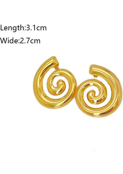 45ŞIK ve Hafif, Lüks Paslanmaz Çelik Kadın Küpeleri (Yurt Dışından) fiyatları