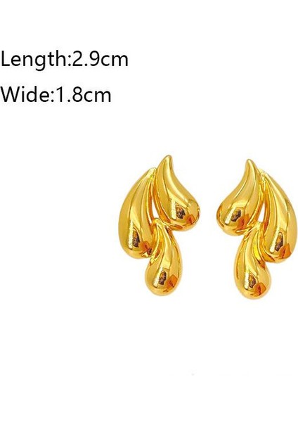 20ŞIK ve Hafif, Lüks Paslanmaz Çelik Kadın Küpeleri (Yurt Dışından) fiyatları