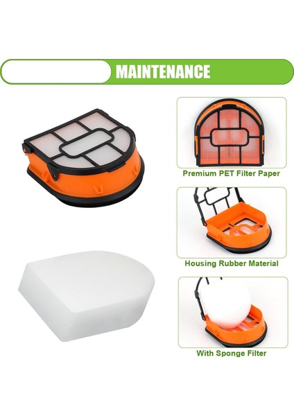 Shark WD161 WD261 AW261 WD101 AW302 WD201 Islak Kuru Elektrikli Süpürge Parçaları Için Silindir Fırça ve Filtre Değişimi (Yurt Dışından) fiyatları