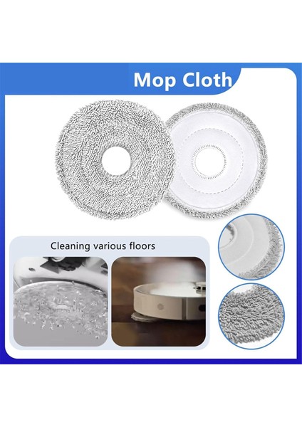 Xiaomi X10 Plus+ Robot Süpürge Aksesuarları, Ana Yan Fırça Hepa Filtre Paspas Pedleri Toz Torbaları Aksesuar Kitleri (Yurt Dışından) fırsatları