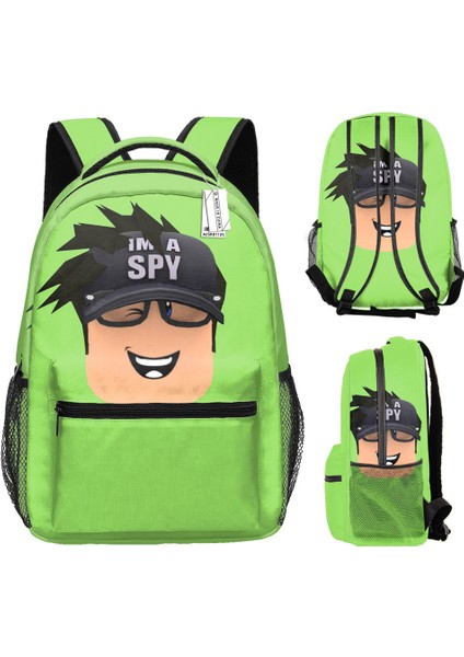 Roblox Desenli Öğrenci Sırt Çantası (Yurt Dışından)