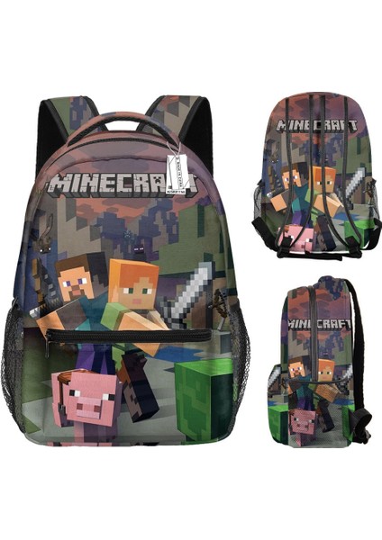 Roblox Desenli Öğrenci Sırt Çantası (Yurt Dışından)