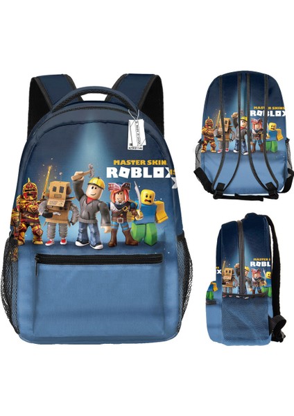Roblox Desenli Öğrenci Sırt Çantası (Yurt Dışından)