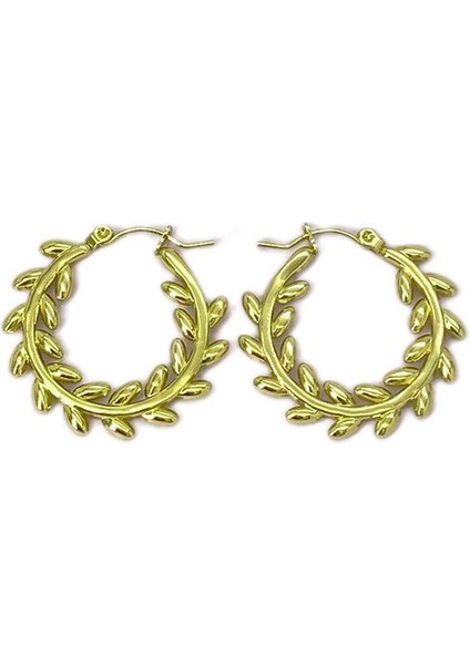 38 Fransız Vintage Paslanmaz Çelik Kadın Küpe Modeli (Yurt Dışından)