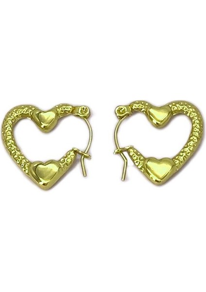 17 Fransız Vintage Paslanmaz Çelik Kadın Küpe Modeli (Yurt Dışından)