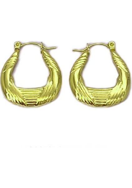 36 Fransız Vintage Paslanmaz Çelik Kadın Küpe Modeli (Yurt Dışından)