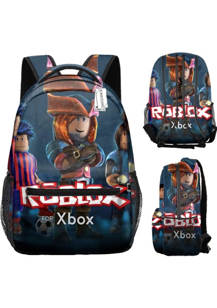Roblox Desenli Öğrenci Sırt Çantası (Yurt Dışından)