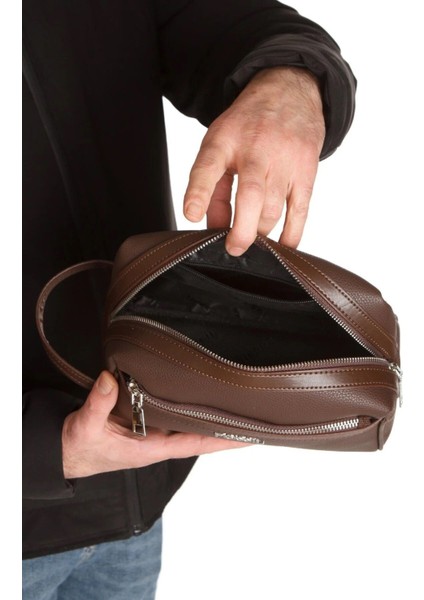 Erkek Büyük Boy Çok Gözlü Traş Çantası indirimleri