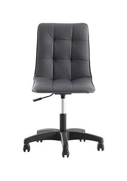 Fly Genç Odası Sandalye Antrasit Deri