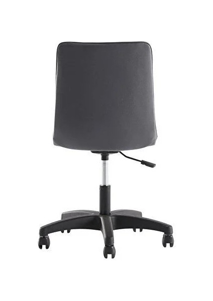 Fly Genç Odası Sandalye Antrasit Deri indirimleri