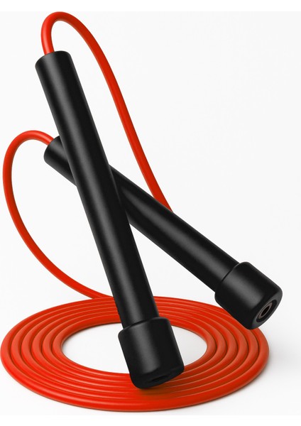 Basic Atlama Ipi Uzunluk Ayarlanabilir Atlama Sekme Ipi Jump Rope Kırmızı 515