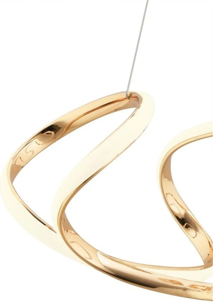 Istanbul Avize Damla Gold Ledli Modern Beyaz Power LED Avize fırsatları