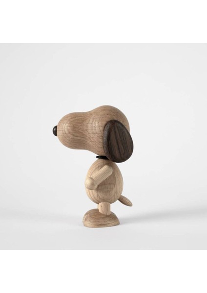 Boyhood Peanuts x Snoopy El Yapımı Doğal Füme Meşe Nostaljik Biblo Mıknatıslı Eklemli Ahşap Oyuncak fiyatları