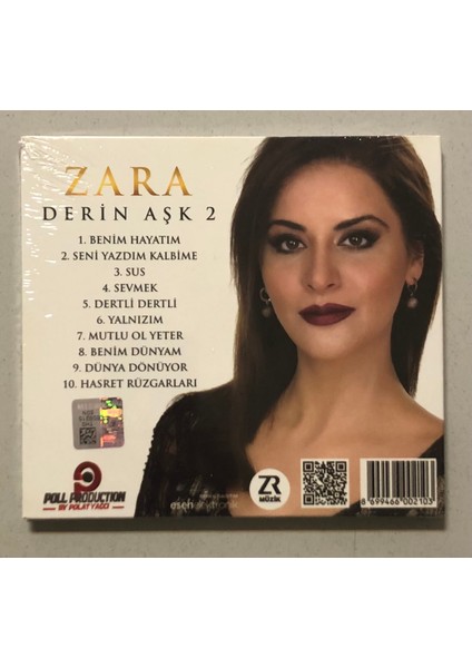 Zara Derin Aşk 2 CD (Jelatininde Sıfır Orijinal Dönem Baskı Cd) fiyatları