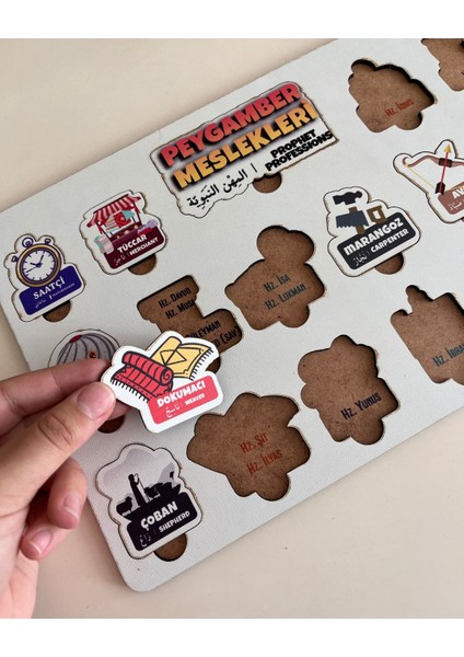 Çocuklar İçin Ayın Evreleri Ahşap Öğretici Set – Uzay Meraklılarına Eğlenceli Bilim