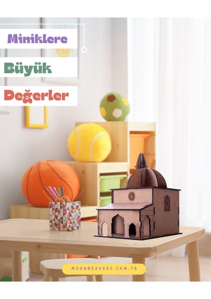 Demonte Camii Eğitici Ahşap Set – Çocuklar İçin Kur, Keşfet ve Ibadet Bilincini Geliştir indirimleri