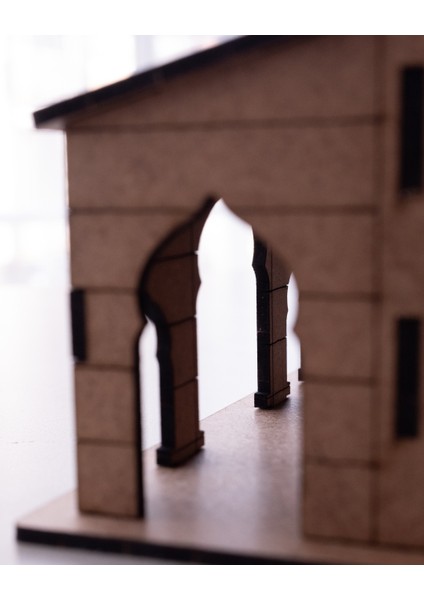 Demonte Camii Eğitici Ahşap Set – Çocuklar İçin Kur, Keşfet ve Ibadet Bilincini Geliştir