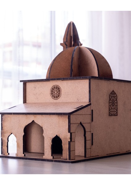 Demonte Camii Eğitici Ahşap Set – Çocuklar İçin Kur, Keşfet ve Ibadet Bilincini Geliştir