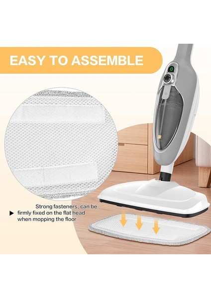 Gorfanty Buharlı Paspas GF-6610 Yıkanabilir Için 4 Paket Yedek Paspas Pedi (Yurt Dışından) fırsatları