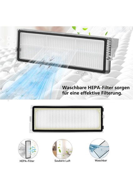 Qrevo Curv Ana Yan Fırça Hepa Filtre Paspas Bezi Toz Torbaları Robot Süpürge Aksesuarları (Yurt Dışından) fırsatları