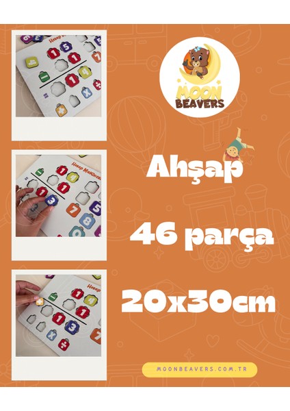 Çocuklar İçin Renkli Eğitici Ahşap Hesap Makinesi | Sayı ve Işlem Becerisi Geliştirici Set indirimleri
