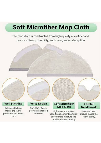 Q8 Max+/q8 Max/q5 Pro/q5 Pro+ Robot Süpürge Yedek Parçaları Silindir Yan Fırçalar Filtreler Paspas Pedleri Için 12 Adet (Yurt Dışından) fırsatları