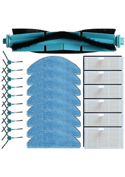 X41 Sw Robot Süpürge Yedek Parçaları Ana Yan Fırça Hepa Filtre Paspas Bezi (Yurt Dışından) fırsatları