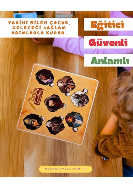Çocuklar İçin Ahşap "tarihin Öncüleri" Eğitici Puzzle | Bilim, Sanat ve Keşif Yolculuğu fiyatları